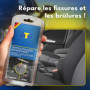 ATG® Kit Reparation Siege Auto Tissu - Kit réparation de Tapis siège Auto et sièges d'auto pour Votre Voiture - 13 pièces Multic