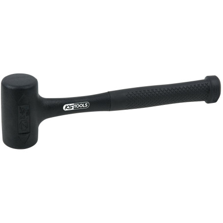 KS TOOLS 140.5258 Marteau sans rebond - tete Ø65mm- 1540g - enrobé en matière polyurethane Couleur