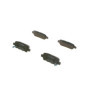 Bosch BP1000 - Plaquettes de Frein Arrière pour Voiture - Qualité Bosch - Réduction du Bruit et de la Poussière - Certifié ECE-R