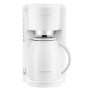 Rowenta CT380110 Cafetière Filtre Adagio Isotherme 8-12 Tasses Verseuse Anti-Goutte Maintien au Chaud 4 Heures Café Blanc