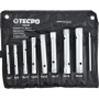 TECPO Lot de 8 clés à douille tubulaires 6 x 7-20 x 22 mm