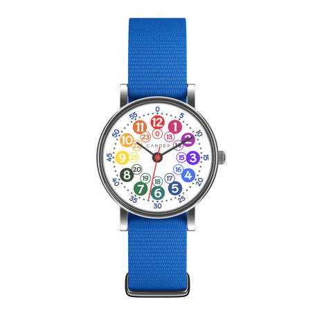 Cander Berlin MNA 1030 J Montre pour enfant garçon 12/24 heures, bracelet