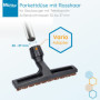 Brosse universelle pour parquet de 30-37 mm, 30 cm de large, convient pour Miele, Bosch, Siemens, Kärcher, AEG, Electrolux, Boma