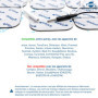 axion 8 électrodes compatibles avec électrostimulateurs CEFAR COMPEX WIRE | électrostimulation TENS et EMS