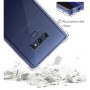 AVANA Coque de protection pour Samsung Galaxy Note 9, transparente, en TPU, anti-chocs, protection des bords, transparente