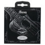 Ibanez NBUKS4 Jeu de corde pour ukulélé de soprano/concert, Aquila Strings, Noir