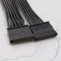 YINETTECH Adaptateur d'alimentation 6 Broches Mâle à 3X 15 Broches Femelle d'interface Disque Dur SATA Câble 1007 18AWG Compatib