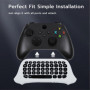 Mcbazel Clavier portable sans fil 2.4G Mini manette pour Xbox Series X/Series S/Xbox One Slim/Xbox One/Xbox One S/Xbox One X Con