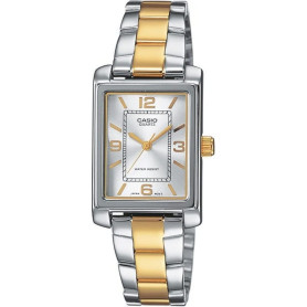 Casio Montre Femme Analogique Quartz avec Bracelet en Acier Inoxydable – LTP-1234PSG-7A