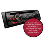 Pioneer DEH-S420BT Autoradio, Noir