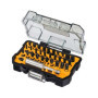 DEWALT Coffret Extra Small Tough Case de 32 Pièces avec Embouts de Vissage Impact Torsion 25mm - Kit de Bricolage Complet - Embo