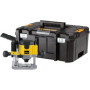 DeWalt DW622KT Défonceuse 1400W 6-12mm plongée 55mm avec coffret Argenté