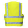 Portwest Gilet Hi-Vis Baudrier & Double Ceinture, Couleur: Jaune, Taille: 4X/5X, C470YER4X/5X