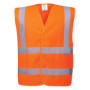 Portwest Gilet Hi-Vis Baudrier & Double Ceinture, Couleur: Orange, Taille: S/M, C470ORRS/M