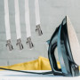 4X Clips pour Housse de Planche à Repasser - Attaches élastiques pour Le Linge à la Maison - par TRIXES