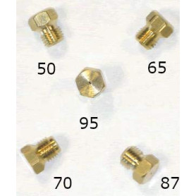 Jeu de conversion de GPL - Cuisinière à gaz 5 brûleurs - Gicleur de propane et de butane, 1 de 0,50 cm, 1 de 0,65 cm, 1 de 0,70 