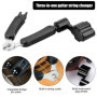 Vesaneae 3 en 1 Enrouleurs de Corde de Guitare, Coupe-Corde et Extracteur de Broches de Pont, Pince Coupante Guitares Noir, Mult