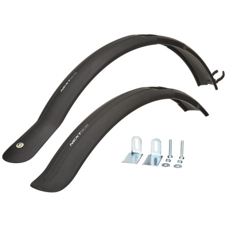 Simplla Next Garde-Boue Unisexe pour Adulte Noir 26-28"