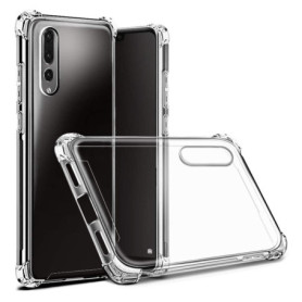 Hually Coque Huawei P20 Pro, P20 Pro Coque Transparente Silicone Gel TPU, Housse Etui de Protection Bumper [Anti Choc] [Ultra Fi