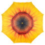 VON LILIENFELD Parapluie Canne Grand Robuste Ouverture Automatique Résistant au Vent Fleur Tournesol