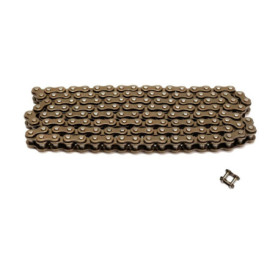 Viviance Chaîne 25H 136 avec pièce de Rechange pour vélo de Poche pour Scooter Quad et Quad 47 / 49cct