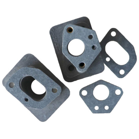 WT-DDJJK 2 pcs 40-5 43CC 52CC débroussailleuse Admission collecteur carburateur Base connecteur