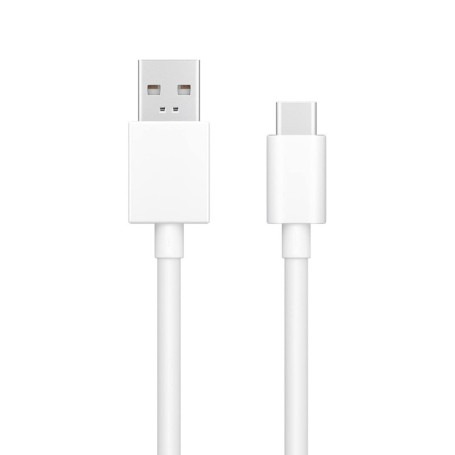 OPPO - Câble de Charge VOOC et SuperVOOC USB A/USB C, Câble Chargeur Téléphone Portable, Longueur 1m, Vitesse de Chargement et S