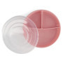 Twistshake Assiette Divisée – Vaisselle pour Bébé avec Couvercle Hermétique – Plateau de Sevrage Sans BPA – Accessoire d’Aliment