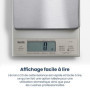 Tanita - KD-321 - Balance de Cuisine Électronique de Précision - Argent