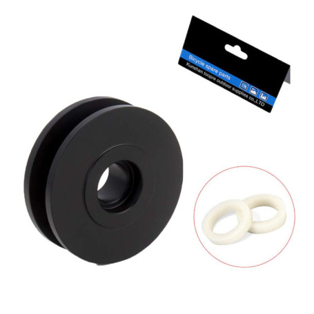 WOWOWO Kit de Support de chaîne VTT vélo de Route vélo de Route Support de chaîne Accessoire de Nettoyage de chaîne