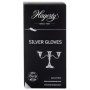 Hagerty Silver Gloves Gants de nettoyage anti-ternissement pour l'argent I 1 paire I Gants d'orfèvre 100% coton pré-imprégnés I 