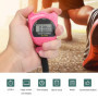 Voluxe Minuterie électronique de chronomètre de Sport, chronomètre Rose imperméable Minuterie de Sport pour des compétitions pou