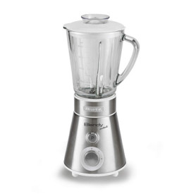 Ariete 561 Blendy - Blender Compact, Lames en Acier Inoxydable, 300W, Capacité du Gobelet en Verre 800cc, 2 Vitesses + Pulse, Ar