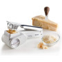 Ariete Gratì Metal 44, Râpe à Fromage Électrique Sans Fil, 2 Rouleaux en Acier Inoxydable Inclus, 1 Kg de Fromage avec Une Recha