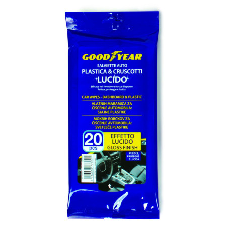 Goodyear 77702 Lingettes humides en plastique et tableaux de bord
