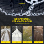 Goodyear 77932 "12mm" Chaines à neige 12 mm, Taille 230, Convient pour les SUV, véhicules utilitaires, 4x4, Homologation TUV et 