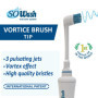 Jet dentaire SOWASH TRIO, Se connecte au robinet, Hydropulseur Dentaire Sans piles ni électricité, 1 tête Vortice + 1 tête de Vo