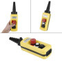 Interrupteur de commande de conduite à 2 boutons XAC-A2713 avec bouton d'arrêt d'urgence arrêt d'urgence haut bas bouton de leva