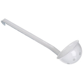 Ibili 911850 Louche à Olives, Acier, Blanc, 10.0 x 10.0 x 10.0 cm