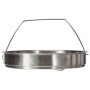Lacor R71874G Panier Cuit-Vapeur / Trépied pour Cocotte Minute Classique 22-24 cm, Argenté