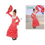Atosa déguisement danseuse flamenco rouge 5 a 6 años