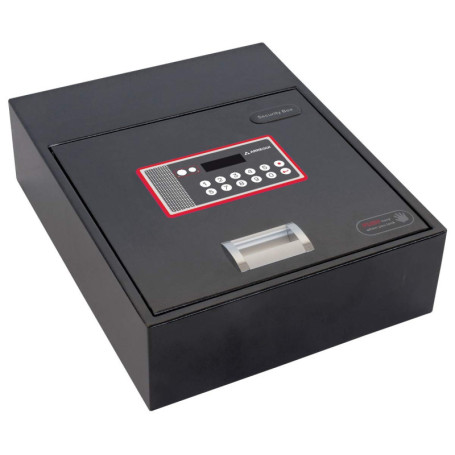 ARREGUI Basa 20000-S7 Coffre-fort à cacher pour armoire, ouverture à code électronique, 11 x 31 x 38 cm, 11 L Noir