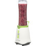 ECG SM 3510 Mix&Go Mini Blender Smoothie, Plastique, 600 milliliters, Blanc/Vert