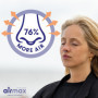 Airmax Ecarteur Nasal | Dilatateur Nasal Anti Ronflement Efficace Puissant| 76% Plus d’Air pour une Meilleure Respiration & Somm