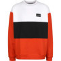 Calvin Klein Jeans Color Block Institutional Sweat Pumpkin