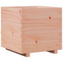 vidaXL Jardinière 50x50x49,5 cm Bois Massif de Douglas, jardinière d'extérieur, bac à Fleurs, boîte à Plantes, jardinière de ter