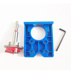 35 mm Forstner Meche Bois - Forstner Fraise a Bois - Foret Bois pour Travaux Divers - Mèche à Bois Foret pour Bois, Plastique, C