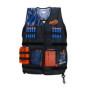 Nerf Elite Gilet, NER0157, Bleu et gris, Unique