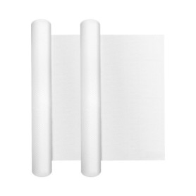 VEVOR Tour de Lit Bébé, 1323 mm, Barrière de Sécurité Gonflable avec Rabat 112x60 cm, Lot de 2, Pare-Chocs avec Fond Antidérapan