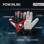 uhlsport Powerline Supergrip+ Finger Surround Gants de Gardien de Football pour Enfants et Hommes, Gants de Gardien de But avec 